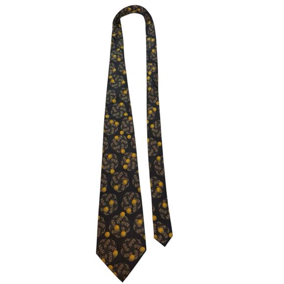 Infectious Awareable West Nile Virus Vintage Medical Novelty Necktie 100% Silk - Picture 2 of 8